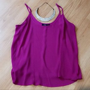 Purple blouse/tank
